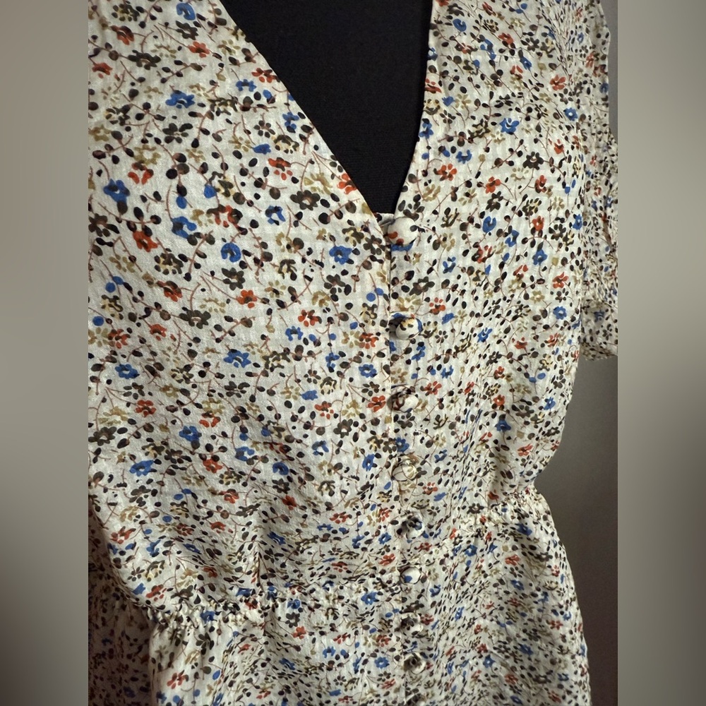 Madewell Silk Button Up Blouse - Picture 4 of 11